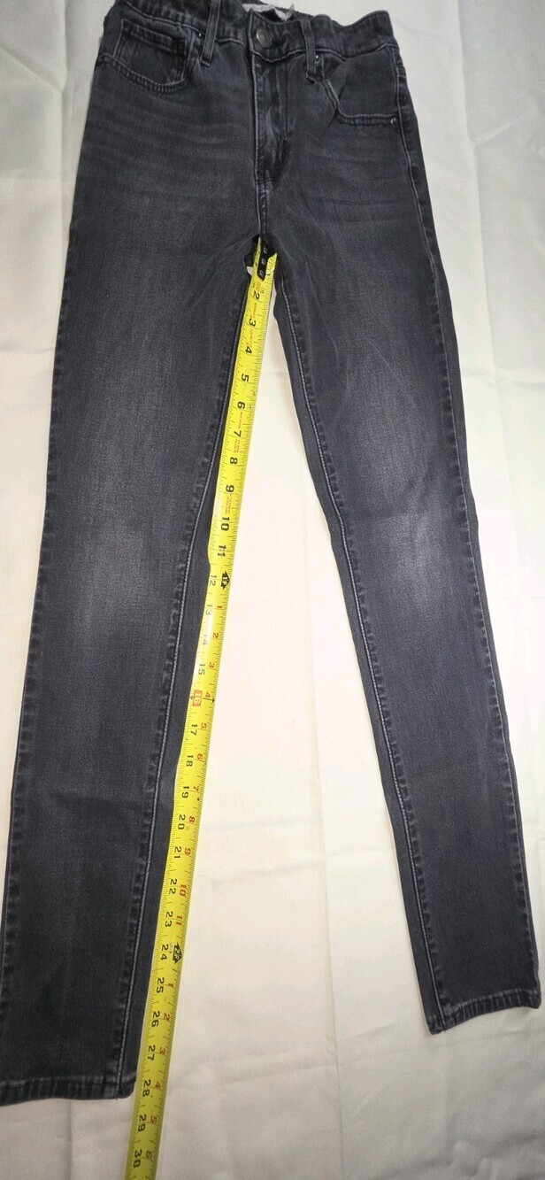 Levi's 721 High Rise Skinny Ankle Jeans Size 24x30 Sku 191